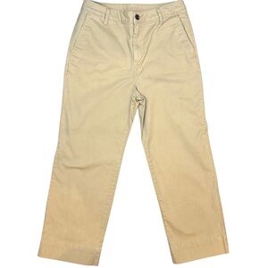 NEW | Women's Tan Wide Leg Ankle Chino Pants | Size M